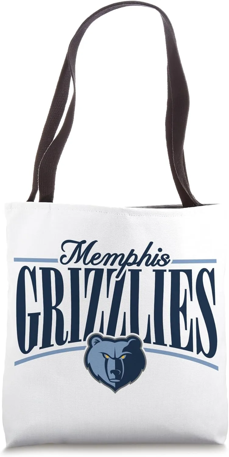 NBA - Memphis Grizzlies Logo Arch Blue Tote Bag