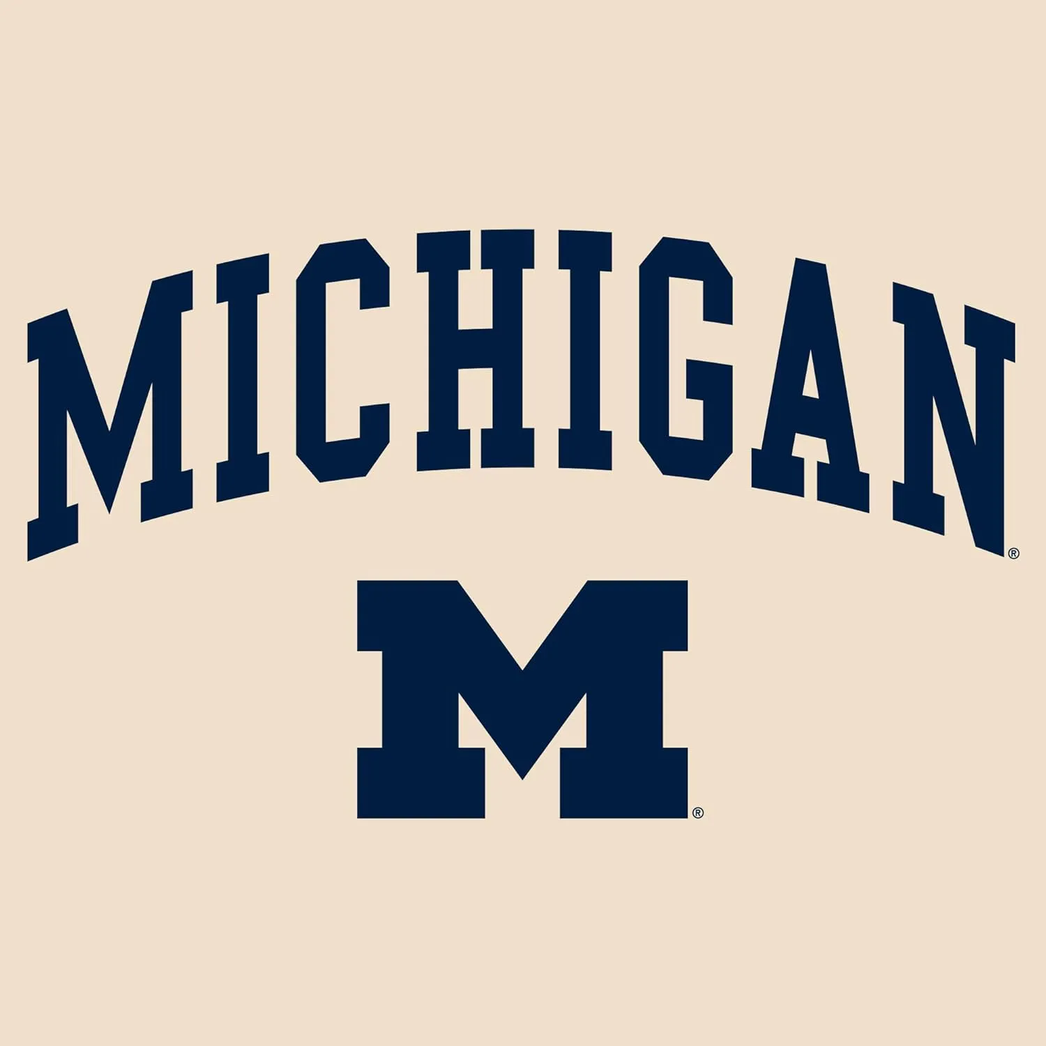 NCAA Arch Logo, Team Color Canvas Reusable Grocery Tote Bag, College, University