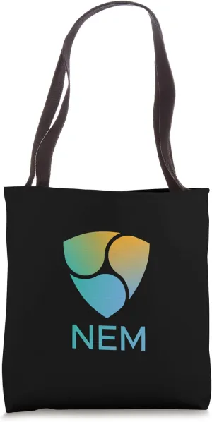 NEM XEM Cryptocurrency Logo Image Tote Bag