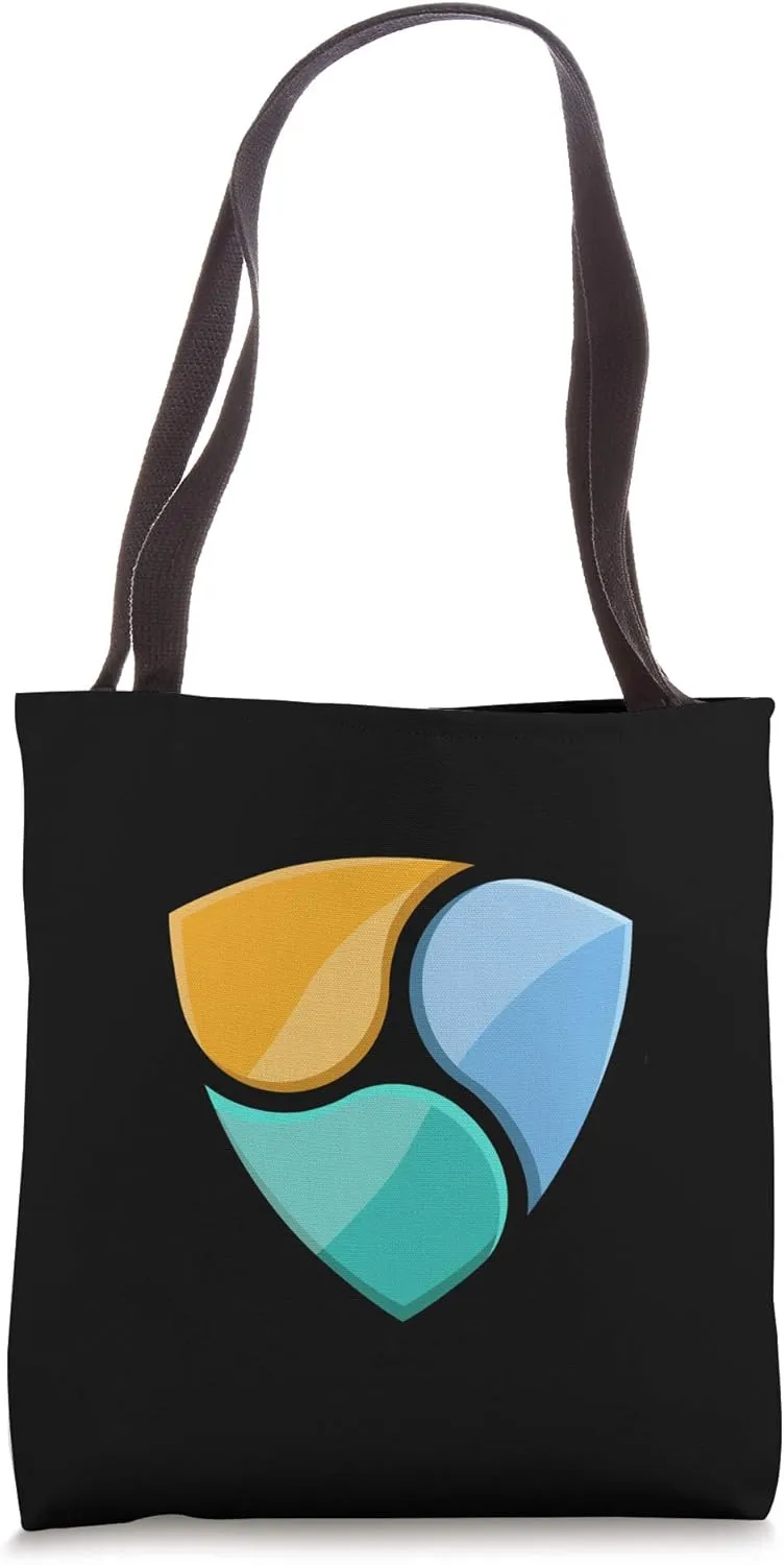 NEM XEM Cryptocurrency Logo Image Tote Bag