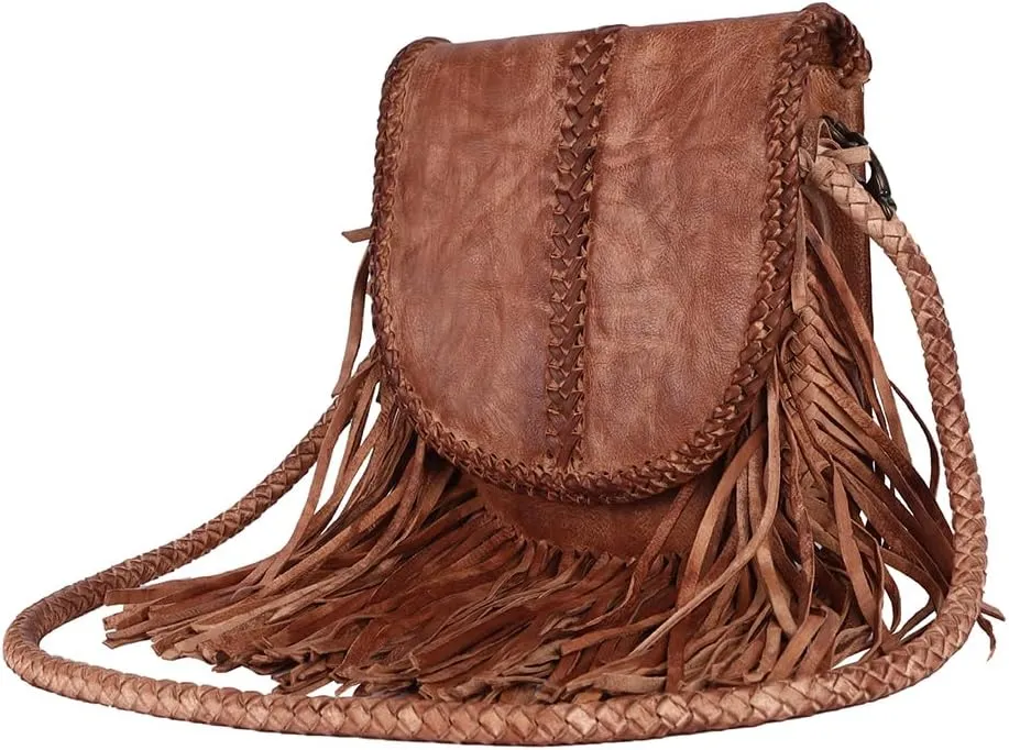 Never Mind Nmbgm169 Cross Body I Vintage Handmade Genuine Cowhide Leather Women Bag Western Handbag Purse