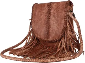 Never Mind Nmbgm169 Cross Body I Vintage Handmade Genuine Cowhide Leather Women Bag Western Handbag Purse