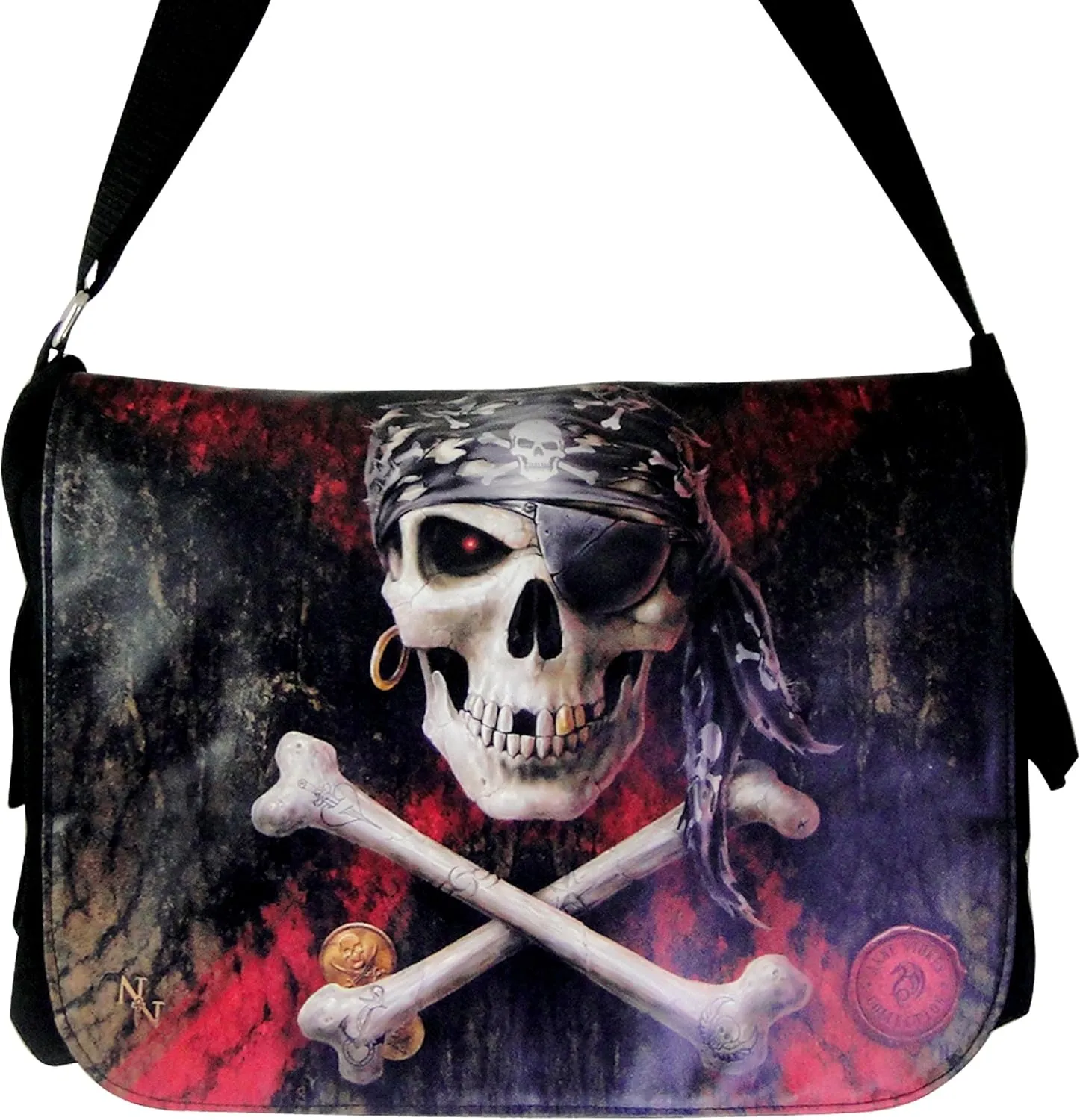 NEW ANNE STOKES FANTASY DRAGON MEDIEVAL ART, MESSENGER BAG **YOUR CHOICE OF ART** BY ACK