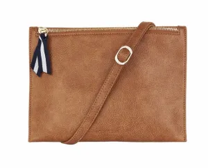 New York Messenger - Tan Pebble