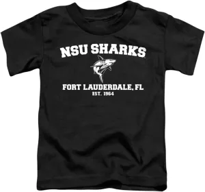 Nova Southeastern University Official Circle Logo Unisex Toddler T Shirt