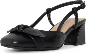 NYDJ Women's Sallie Crocco Leather