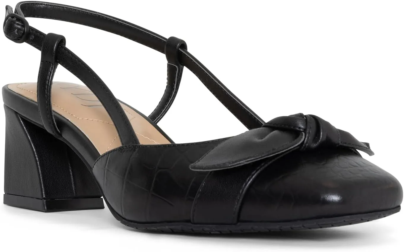 NYDJ Women's Sallie Crocco Leather