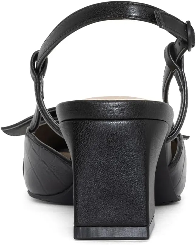 NYDJ Women's Sallie Crocco Leather