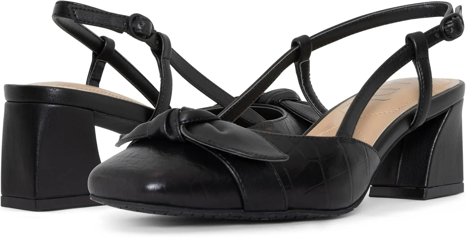 NYDJ Women's Sallie Crocco Leather