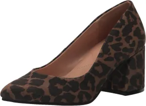 NYDJ Women's Solimar Leopard Suede