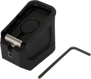 Nylon Enhanced Added Weight Extension for Gen 1-5 OEM Glock 17/22(10 RD)/G19(15 RD) Black（Does not Alter Capacity）
