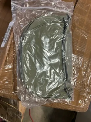 Nylon hobo chest bags	 - green