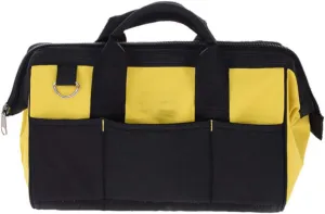 Ol Kit Bag 16in x 9.5in Electrician Tool Bag Storage Pouch Oxford Cloth Tool Organizer for Technicians Installers Diy