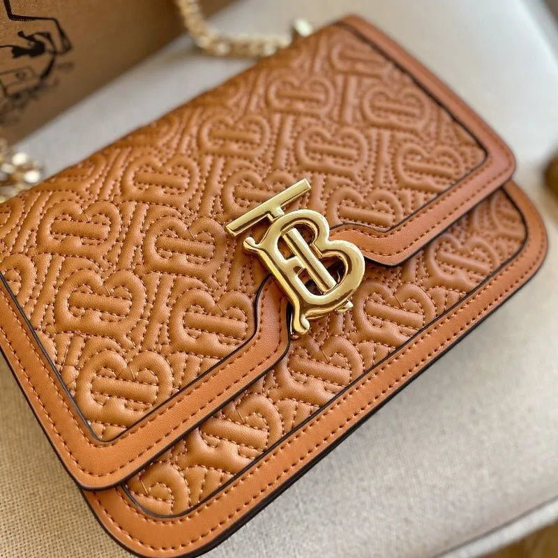 On-budget - ESMEE TB Outstanding support Monogram Brown Bag