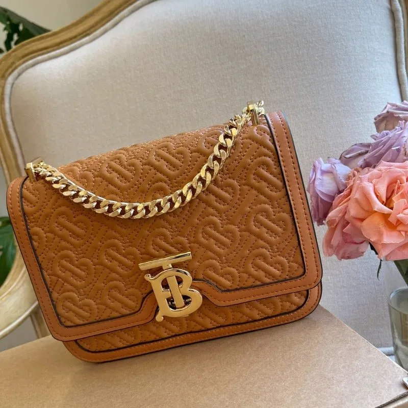 On-budget - ESMEE TB Outstanding support Monogram Brown Bag