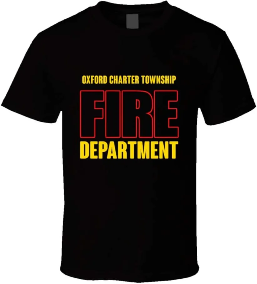 Oxford Charter Township Fire Department Personalized City T Shirt