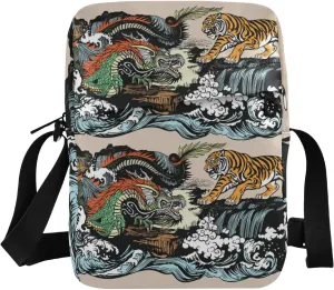 Oyihfvs Messenger Bag, Men's Crossbody Bag, Women's Crossbody Bag with Adjustable Strap