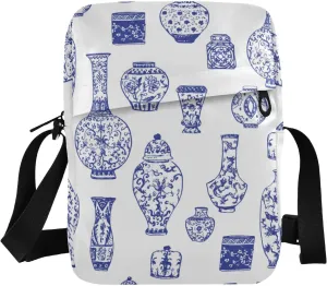 Oyihfvs Messenger Bag, Men's Crossbody Bag, Women's Crossbody Bag with Adjustable Strap