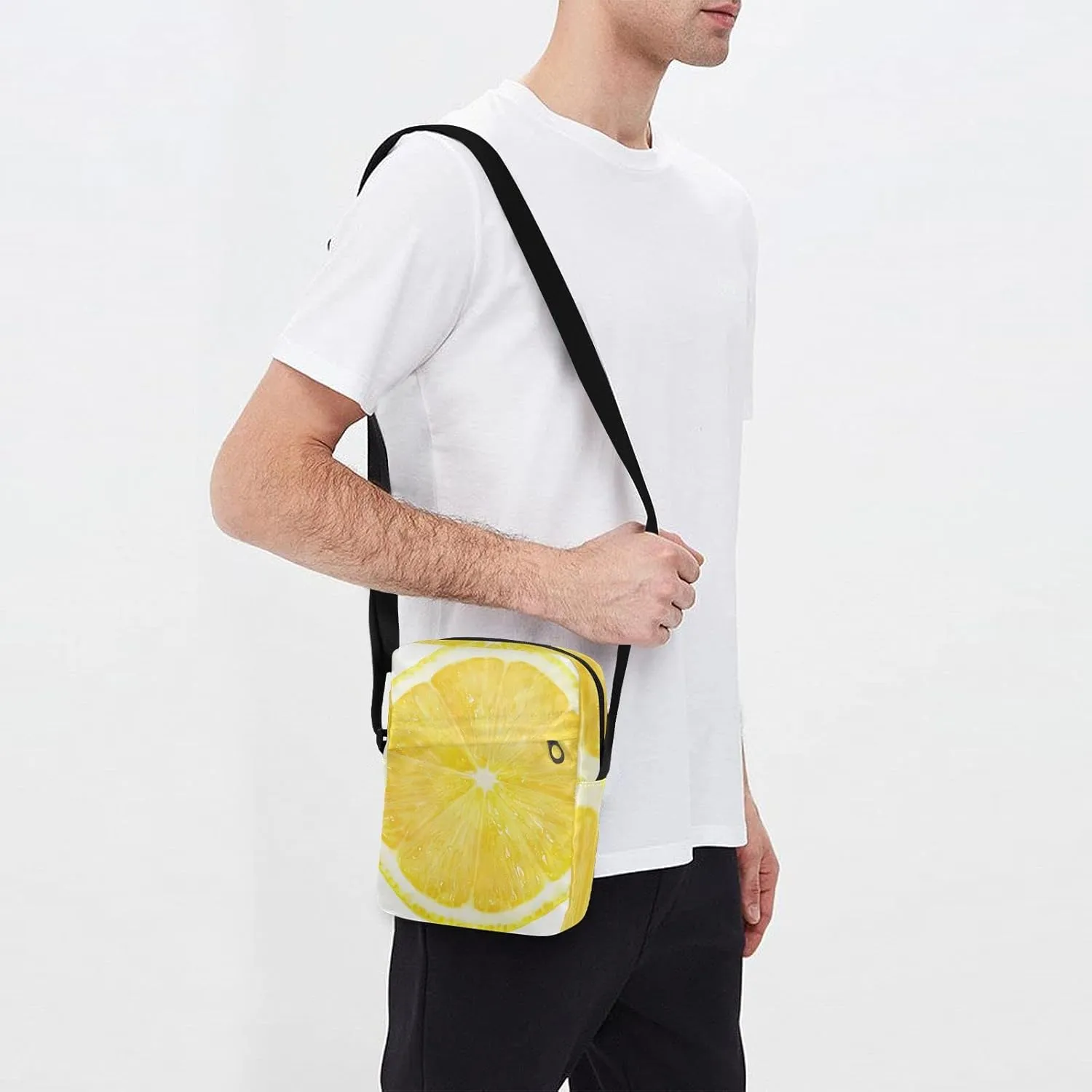 Oyihfvs Messenger Bag, Men's Crossbody Bag, Women's Crossbody Bag with Adjustable Strap