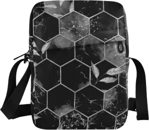 Oyihfvs Messenger Bag, Men's Crossbody Bag, Women's Crossbody Bag with Adjustable Strap