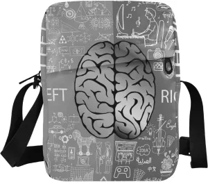Oyihfvs Messenger Bag, Men's Crossbody Bag, Women's Crossbody Bag with Adjustable Strap