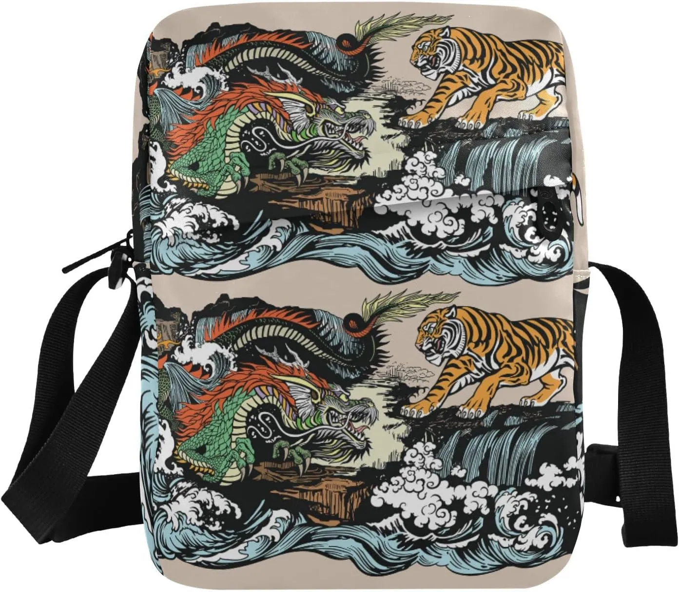 Oyihfvs Messenger Bag, Men's Crossbody Bag, Women's Crossbody Bag with Adjustable Strap