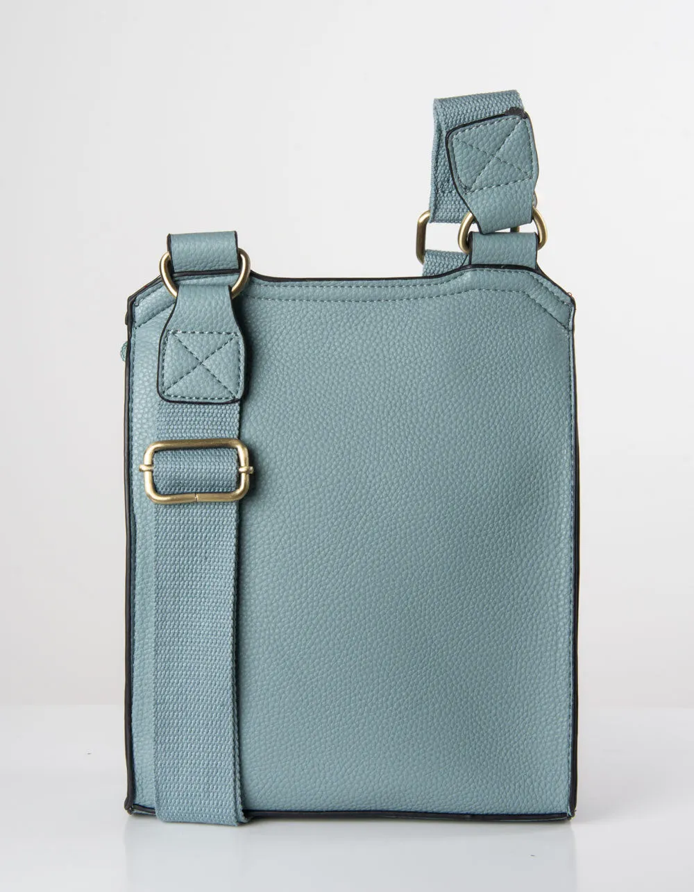 Pale Blue Messenger Bag