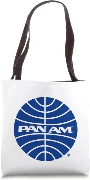 Pan Am Blue Outline Logo Tote Bag