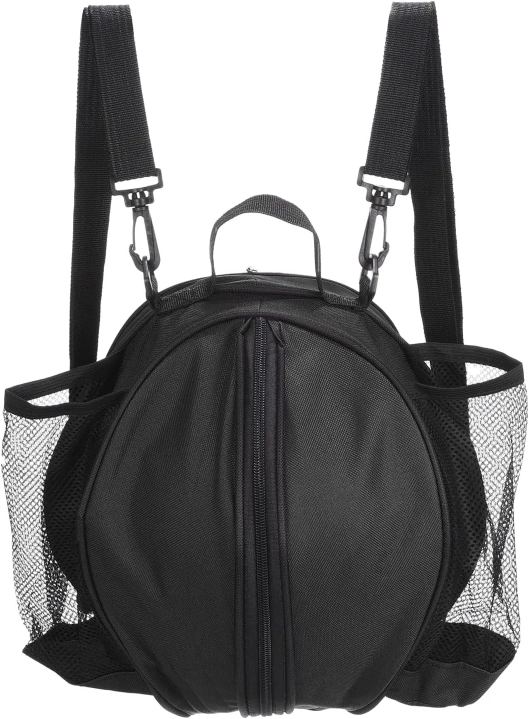 PATIKIL Basketball Bag, Sports Backpack Waterproof Ball Bag Carrier Holder with Adjustable Shoulder Straps, 2 Side Mesh Pockets for Soccer Football Volleyball