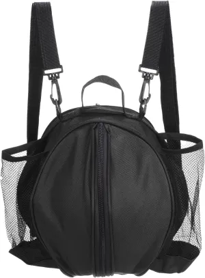 PATIKIL Basketball Bag, Sports Backpack Waterproof Ball Bag Carrier Holder with Adjustable Shoulder Straps, 2 Side Mesh Pockets for Soccer Football Volleyball