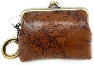 Patricia Nash Leather Borse Coin Purse, Signature Map, A19918_RIRST_CORE