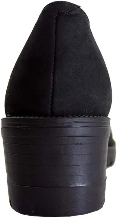Peerage Iona Women's Wide Width Leather Shoes with Adjustable Buckle