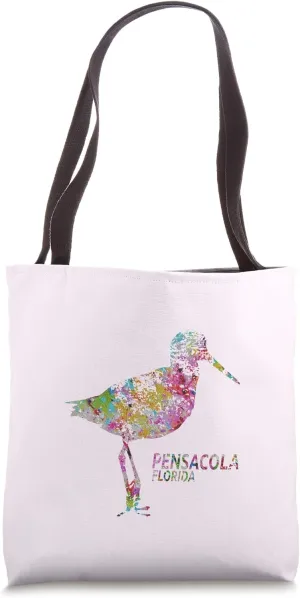 Pensacola Florida - Pensacola FL Shorebird Tote Bag