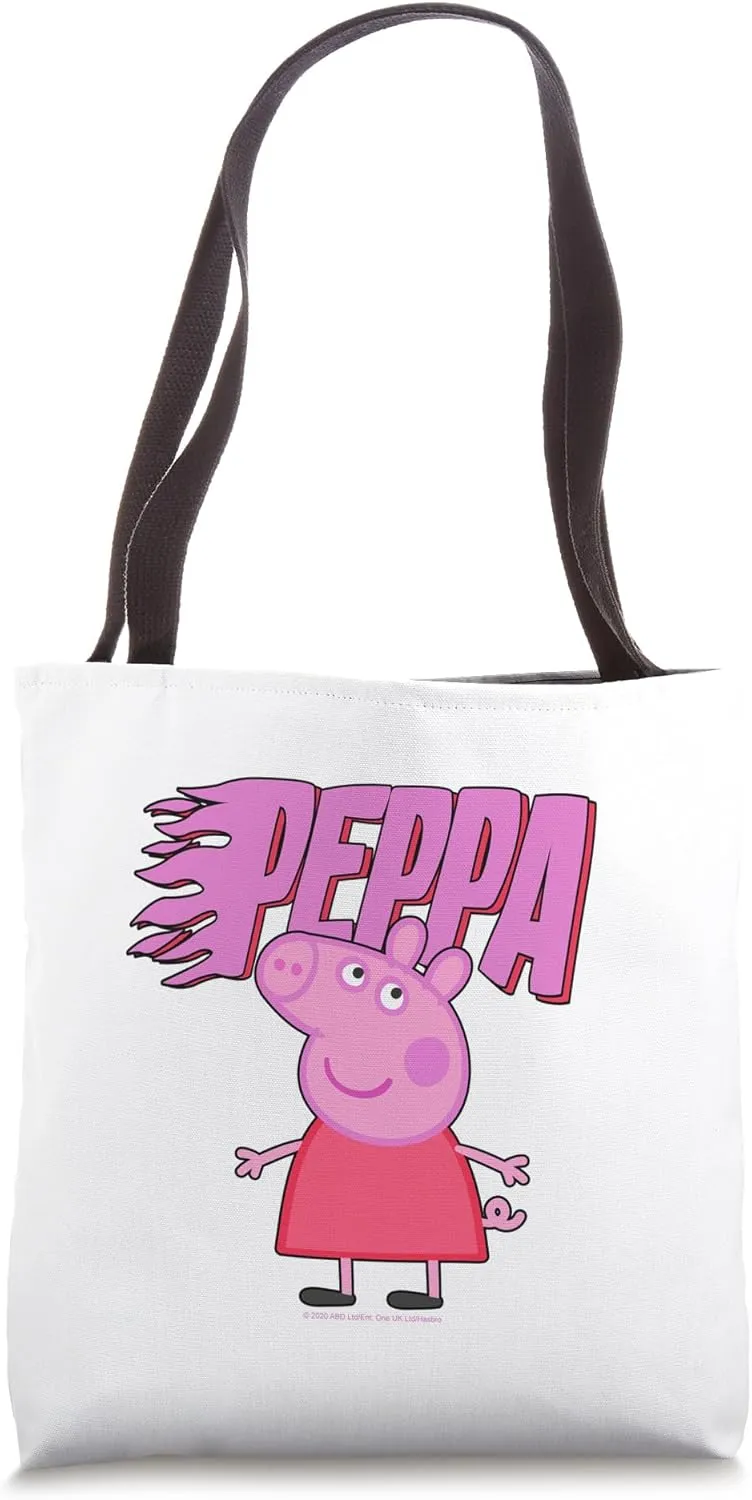Peppa Pig Flame Logo Tote Bag