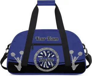 Personalized Cheerleader Bag Dance Bag for Girl, Overnight Duffel Bags Cheerleader for Kids Personalized Sport Gym Bag, Gymnastics Duffel Bag - Cheerleading Gifts