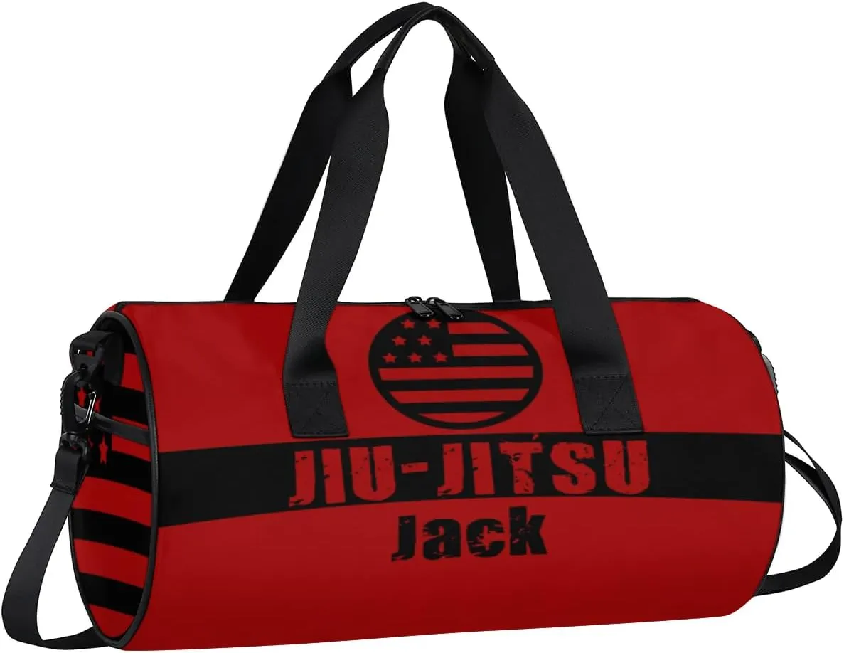 Personalized-Martial-Arts-Gear-Bag for Karate Teakwondo, Custom Jiujitsu Bag for Boys, Karate Teakwondo Bag for Gear Waterproof Lightweight Large USA