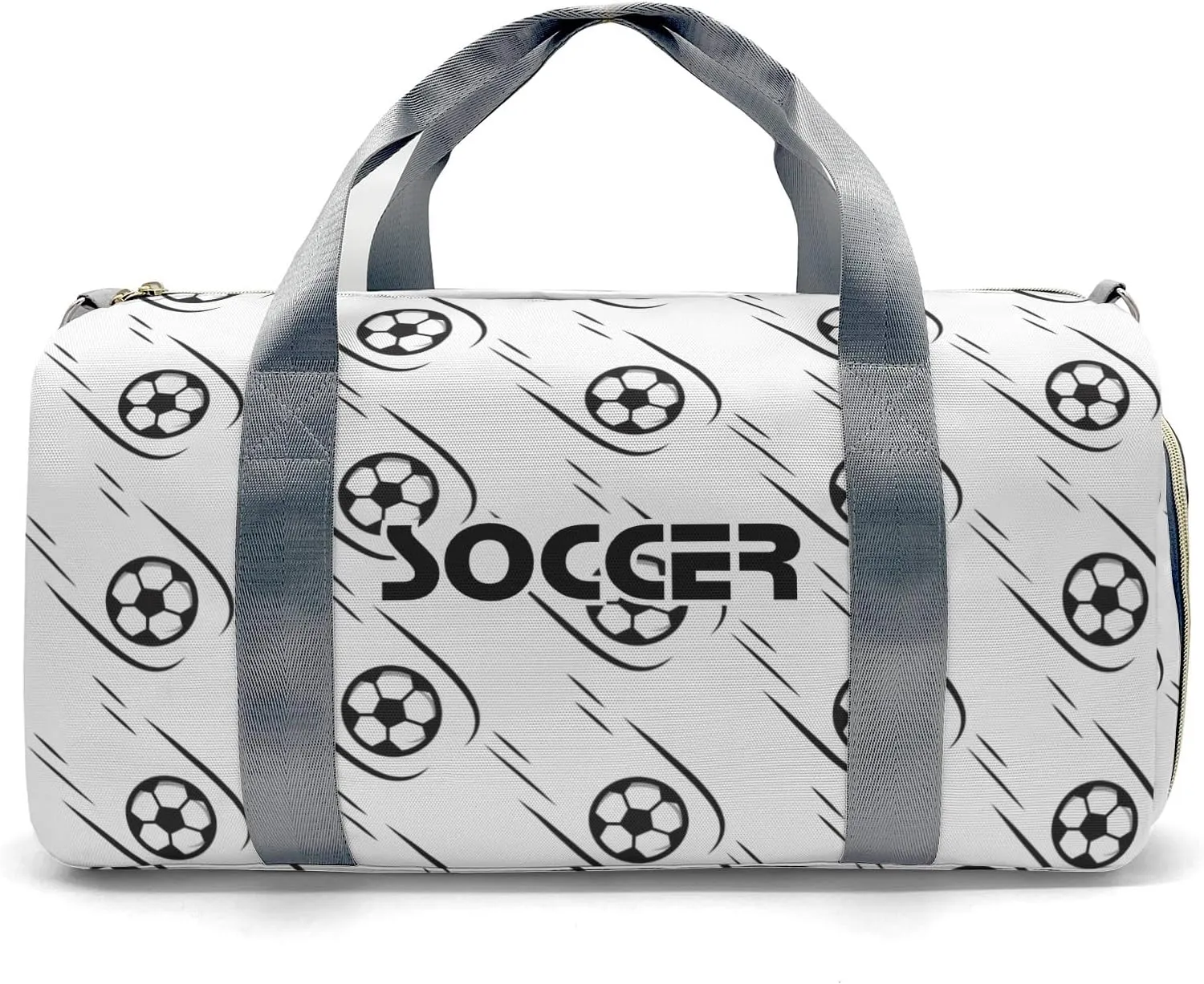Personalized Name Duffel Bag Soccer Ball Sport Ultimate Travel Bags: Your Companion for Every Adventure