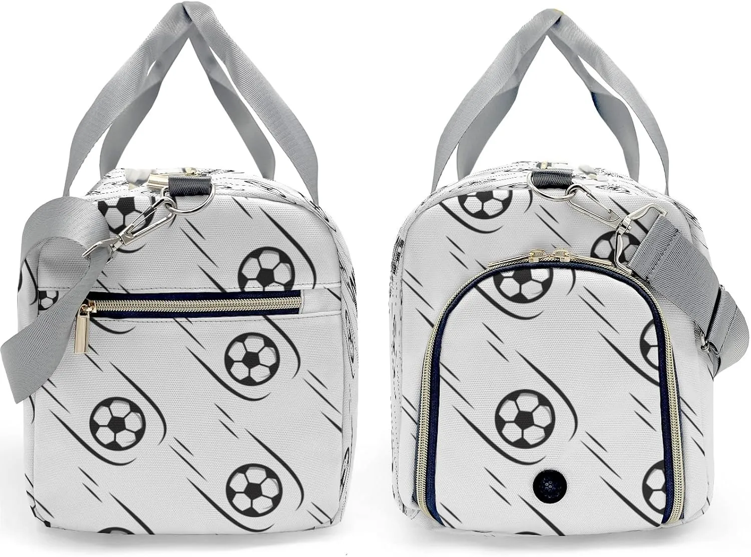 Personalized Name Duffel Bag Soccer Ball Sport Ultimate Travel Bags: Your Companion for Every Adventure