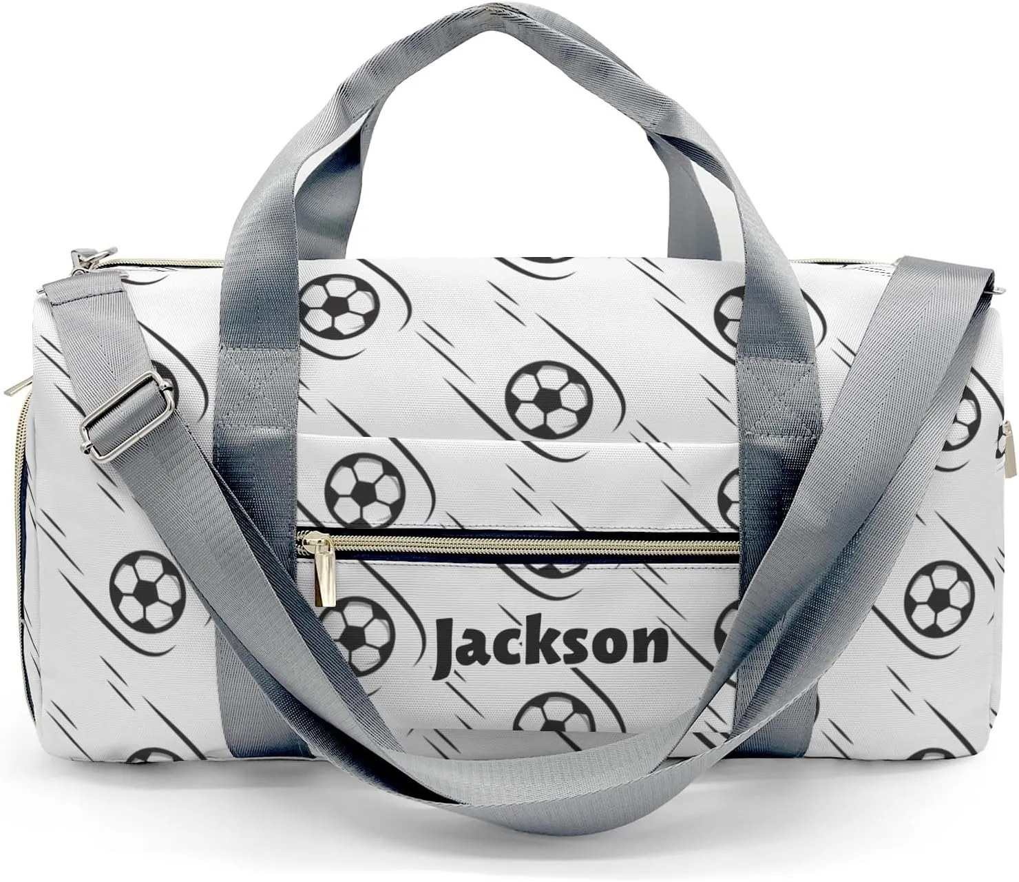 Personalized Name Duffel Bag Soccer Ball Sport Ultimate Travel Bags: Your Companion for Every Adventure