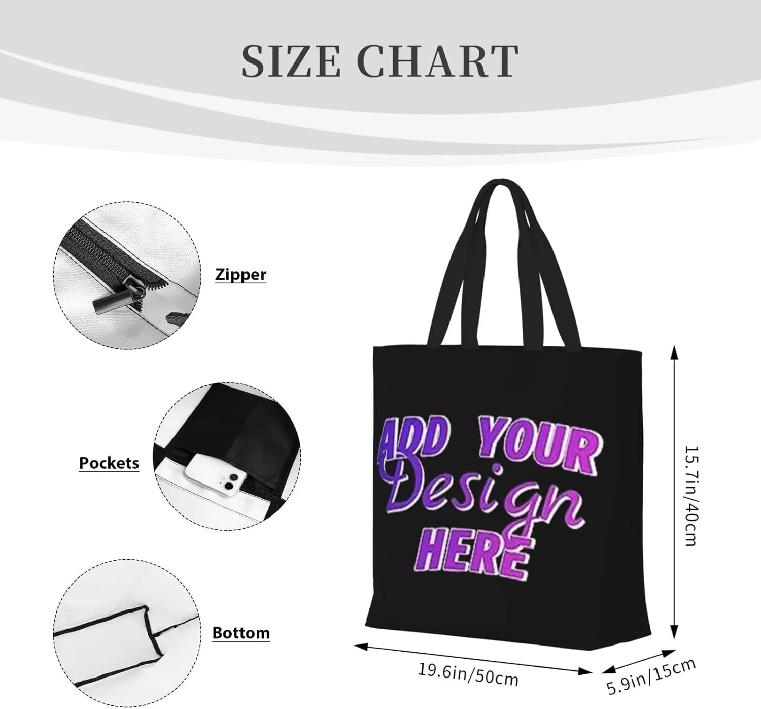 Personalized Tote Bag For Women Custom Tote Bag customized Gift