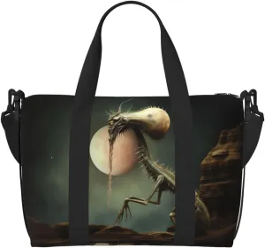 Phayah Gobi Beasts Crossbody Travel Bag Overnighter Duffel Bags Carry On Size Ideal For School Or Overnight Travel Bag