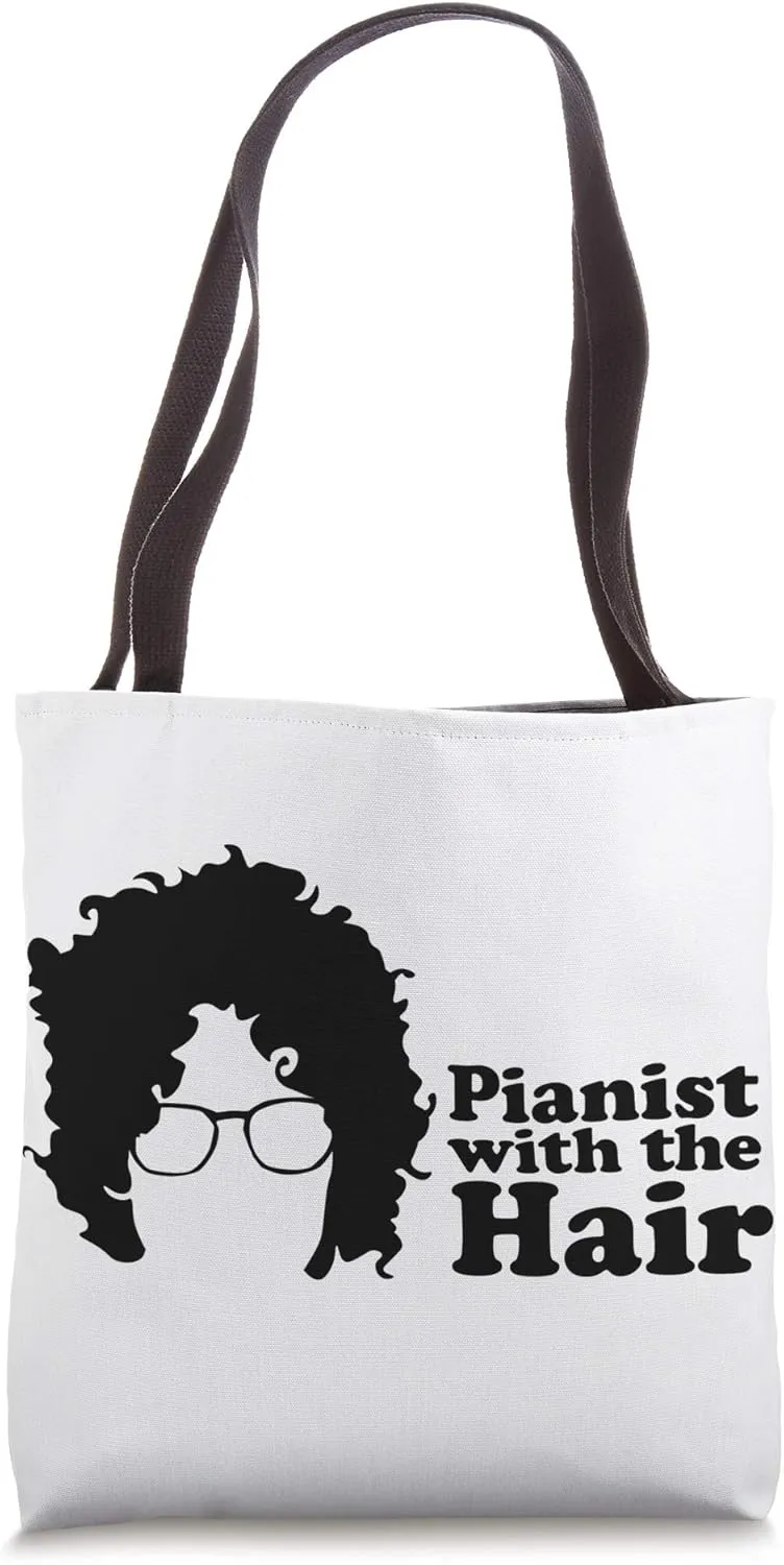 Pianist With The Hair Tote Bag