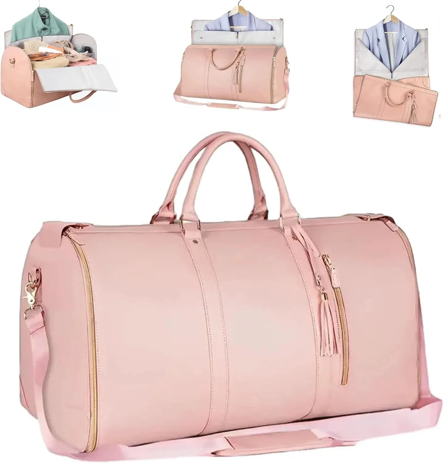 Pink Weekender Bag