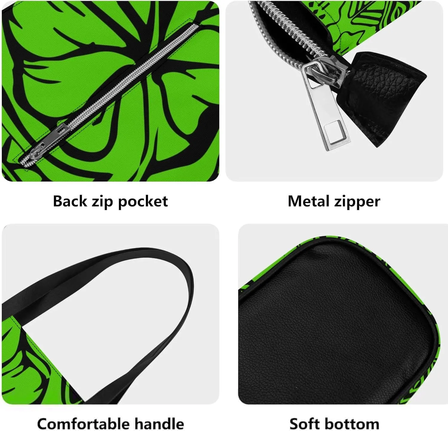 Polynesian Durable High Capacity Women'S PU Shoulder Bag Custom Samoan Tribal Women'S Purse And Handbag