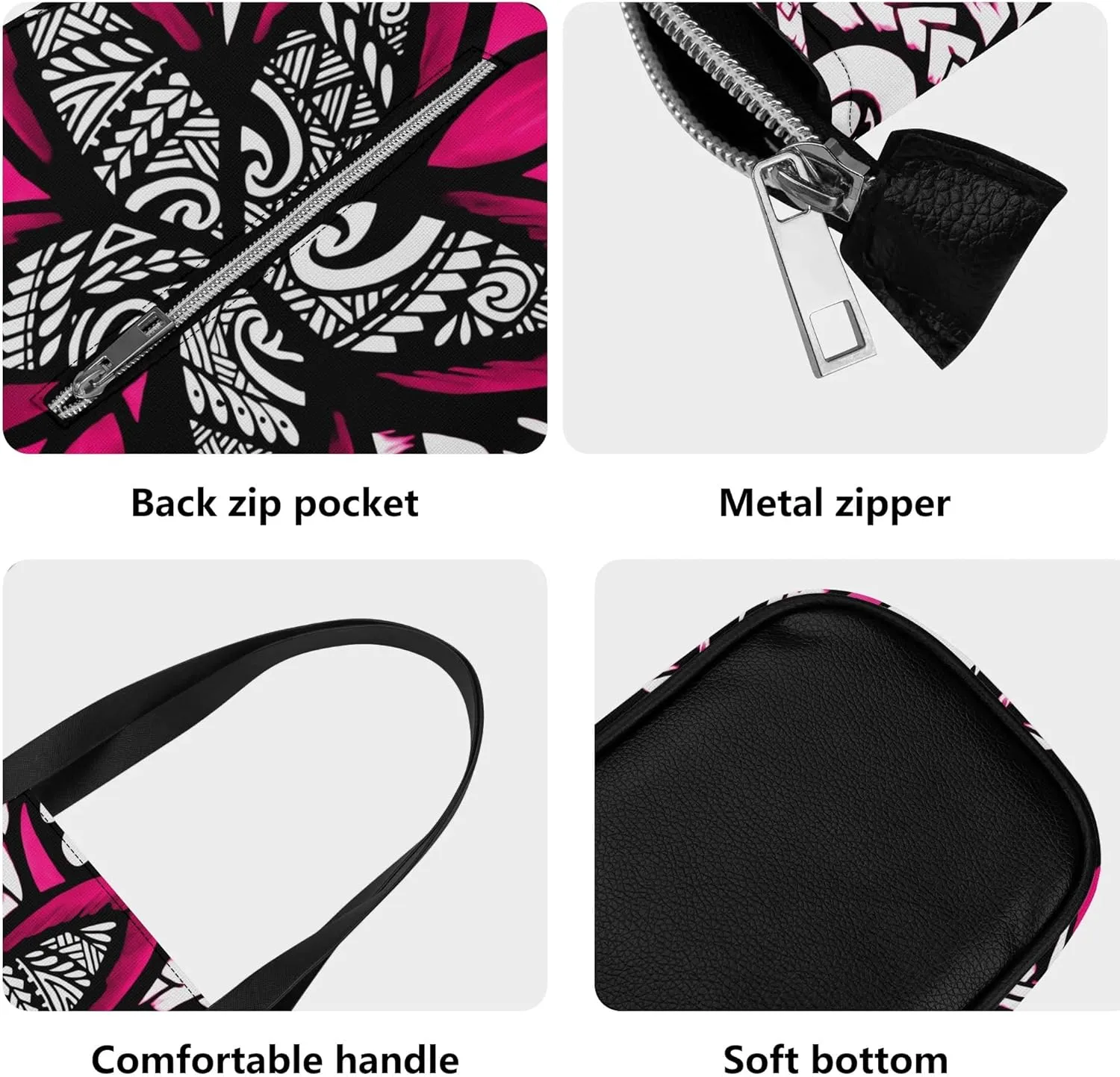 Polynesian Handbag Purse Samoa Tribal Print 2025 New 2-Piece Set Party Custom Wholesale Women'S Bag
