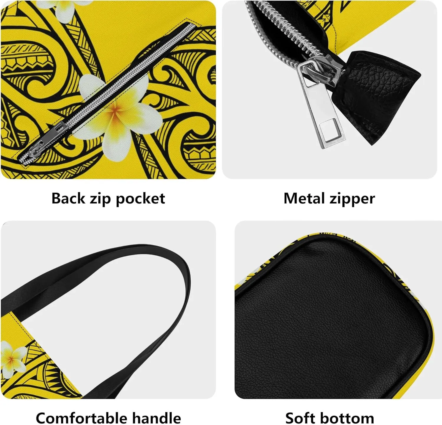 Polynesian Handbag Purse Samoa Tribal Print 2025 New 2-Piece Set Party Custom Wholesale Women'S Bag