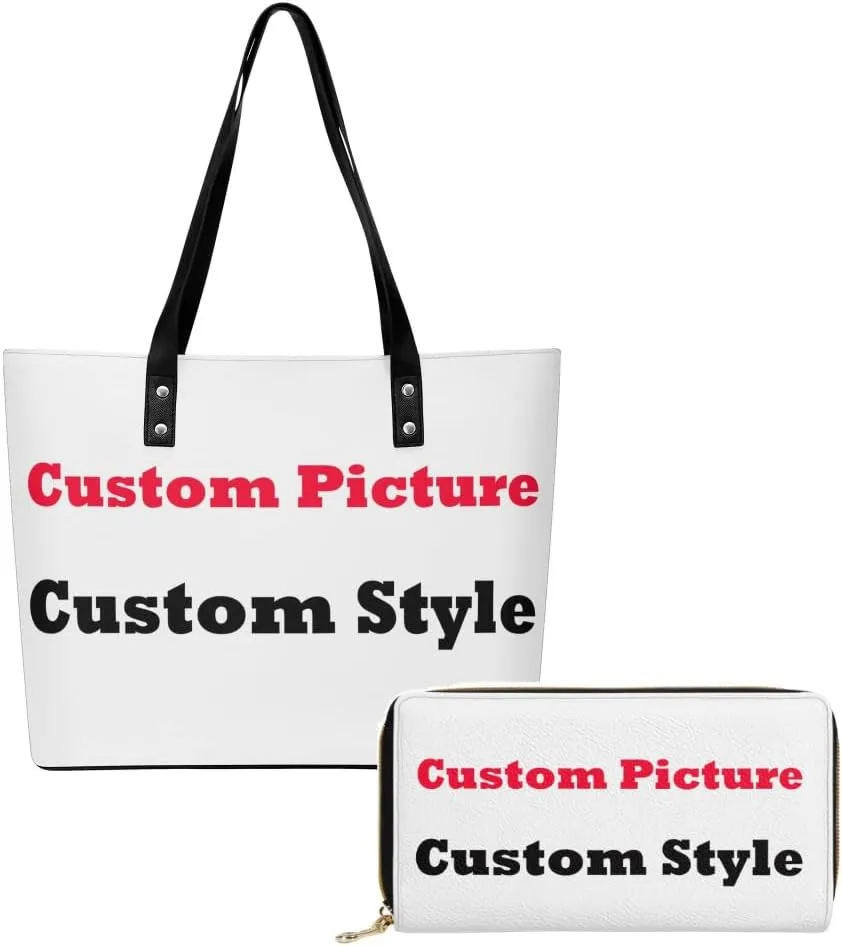 Polynesian Women Pu Handbag And Purse Samoa Island Tribal Design Retro Art Large Capacity Shoulder Bag 2-Piece Set