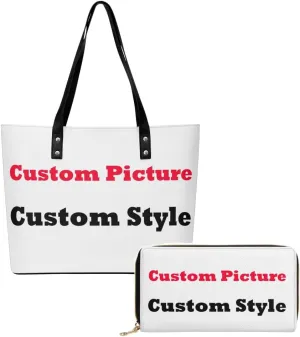 Polynesian Women Pu Handbag And Purse Samoa Island Tribal Design Retro Art Large Capacity Shoulder Bag 2-Piece Set