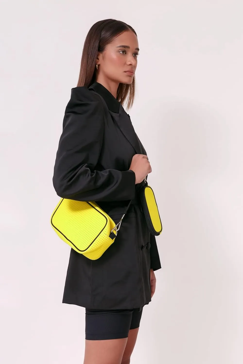 Pop Ups Brand Neoprene Camera Bag- Everyday Sling, Travel Case, Adjustable Shoulder Strap Purse for Women-Fashion Messenger