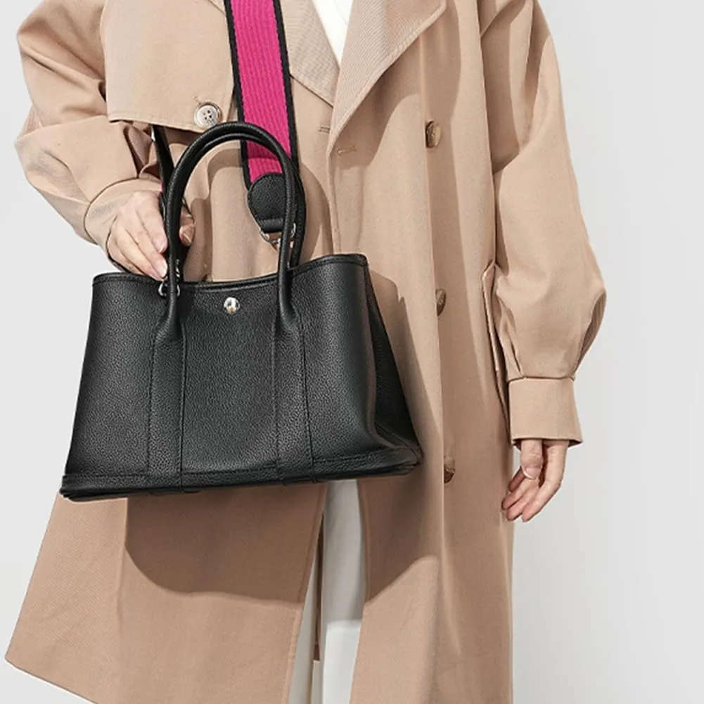 Portable Cowhide tote for women,Women's Bag Garden,Genuine Leather Tote Bag Leather Crossbody Bag